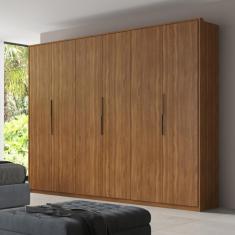 Imagem de Guarda Roupa Casal 6 Portas E 6 Gavetas Atrice Amêndola Touch Amêndola Touch
