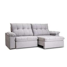 Imagem de Sofá 3 Lugares Retrátil e Reclinável com USB Flexforma Triton Veludo C