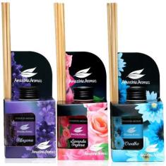 Imagem de Kit 3 Aromatizador Perfume Ambiente Difusor De Aroma 270ml Banheiro Ca
