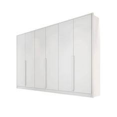 Imagem de Guarda-Roupa Casal 6 Portas 9 Gavetas 2,70M - Ibiza-Branco - Bianchi M