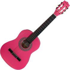 Imagem de Violão Andaluz Infantil Nylon Rosa Ac340pi