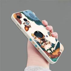 Imagem de Capa para iPhone 14 Pro Max Capa para iPhone 11 Capas de astronauta espacial dos desenhos animados para iPhone 13 12 XS Max X 7 8 Plus Capa mole, 6, para iPhone 13Pro MAX