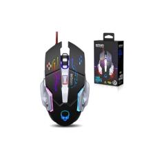 Imagem de Mouse Para Jogo 6 Botões Gamer Rgb Exbom Usb 4800dpi Msg280