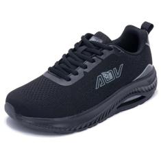 Imagem de F FEESUR Tênis feminino de caminhada com suporte de arco, ortopédico, casual, confortável para alívio da dor fascite plantar, Allblack, 40