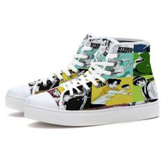 Imagem de Tênis Cano Alto Anime Personagens Novidade-Unissex