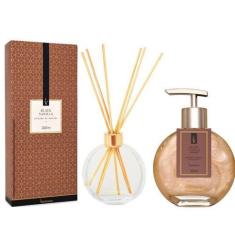 Imagem de Kit Black Vanilla Via Aroma (1 difusor de varetas e 1 sabonete liquido