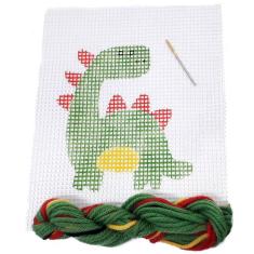 Imagem de Kit P Aprender A Bordar - Dinossauro - Kits For Kids