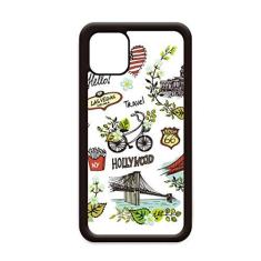 Imagem de Capa Spring Liberty White House USA Graffiti para iPhone 12 Pro Max para Apple Mini Mobile Case