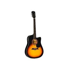 Imagem de Violão Elétrico Michael Folk Cutaway Cordas De Aço Vmf361 Sm