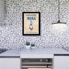 Imagem de Quadro Decorativo Felicidade Na Panela De Brigadeiro 34x23cm