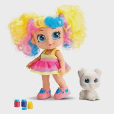 Imagem de Boneca My Best Pintura Cabelo Colorido 790 Bee Toys