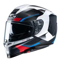 Imagem de Capacete Hjc Rpha 70 Kosis Preto Branco Azul E Vermelho 59 [f016]