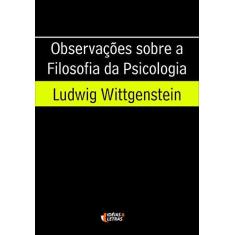 Imagem de Observações Sobre a Filosofia da Psicologia - Machado, Ricardo Hermann Ploch - 9788576980148