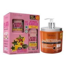 Imagem de Forever Liss Cauter Restore + Kit Especial Desmaia Cabelo