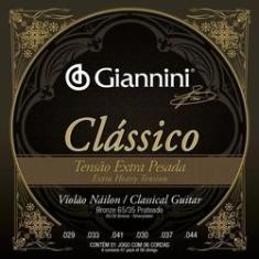 Imagem de Encordoamento P/ Violao Nylon Giannini Genwxpa T.e.p. 65/35