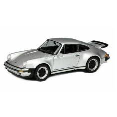 Imagem de Miniatura Porsche 911 Turbo Prata Welly 1/24