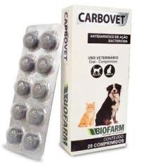 Imagem de Carbovet 20 Comprimidos Cães e Gatos Biofarm