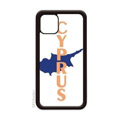 Imagem de Capa de turismo de mapa europeu de Chipre para iPhone 12 Pro Max para Apple Mini Mobile Case Shell