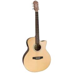 Violao Folk Giannini Gsf 3 Ceq Cutaway Natural Satin
