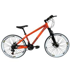 Bicicleta Aro 26 Vikingx Tuff 21v Alumínio Freio a Disco Aros Vmaxx Br