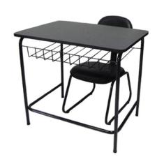 Mesa Escolar com cadeira de Escritório Linha Mesa Escolar - Design Off