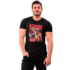 Camiseta Power Guido Creatina Academia Cavalo Engraçada Meme Unissex 1