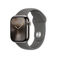 Apple Watch Series 10 GPS + Cellular  Caixa natural de titânio  42 mm 