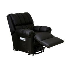 Poltrona Reclinável P- Sala Detroit Golden Zero Wall Motorizada C- Lift Courano Preto