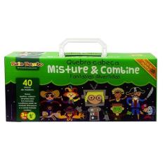 Quebra-Cabeça Combine e Misture Fantasias Divertidas - Bate Bumbo