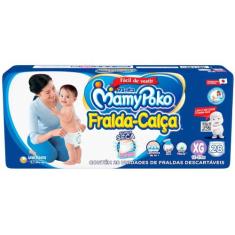 Fralda Calça MamyPoko Jumbo Tam. XG - 12 a 17kg 28 Unidades, Tam.XG