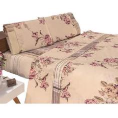 Jogo De Cama Queen 3Pçs Sendo 1 Superior Mais 2 Fronhas Luxo - Gaby En