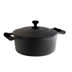 Caçarola Ferro Alça Silicone Preto Libaneza 2,5l 22cm
