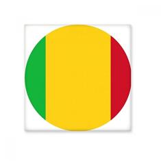 Decalque brilhante de azulejo de cerâmica com emblema nacional da África Mali