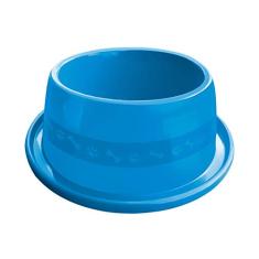 Furacão Pet Comedouro Plástica Anti-Formiga N.4 1900Ml Azul Para Cães