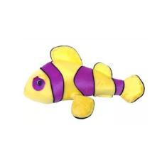 Peixe Palhaço De Pelúcia Amarelo 35 Cm Antialérgico - Mirante Brasil