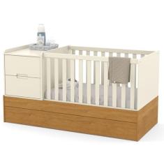 Berço Americano Multifuncional Formare Off White Freijó - Matic - Mati