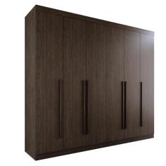 Guarda-roupa Casal 6 Portas 6 Gavetas Sparta - Mais Móveis New Canion