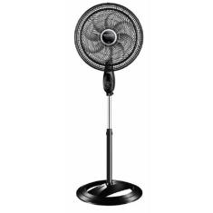 Ventilador De Coluna 40cm 8pás Super Turbo Tech Mondial Preto Com Prata 220V