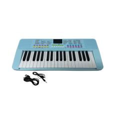 Teclado spring infantil TCI-37 - recarregável azul