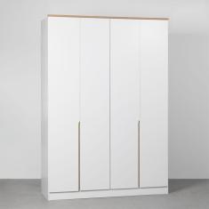 Guarda-roupa Harper 4 Portas 1,60m - Branco