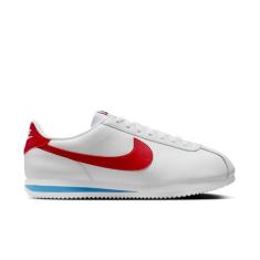 Nike Tênis masculino Cortez, Branco/vermelho universitário/azul universitário, 42