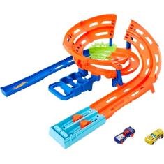 Hot Wheels Action Pista de Brinquedo Circuito Giro Veloz para crianças a partir de 4 anos