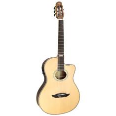 Violao Giannini Gnf 3 Ceq Cutaway Nylon Ns - Natural Satin