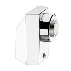 Prendedor de porta - CPM 400 - Cromado - 46x37 MM