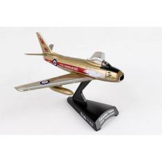 Miniatura Aviao Caça A Jato Acrobatico Canadair Daron 1/110