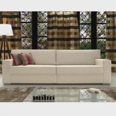 Sofá 3 Lugares 200cm Carmel Espresso Móveis