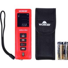 Medidor distancia laser 40m - worker
