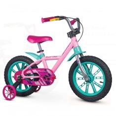 Bicicleta Infantil Aro 14 Nathor First Pro Feminina