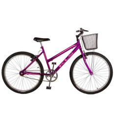 Bicicleta Aro 26 Kls Free Freio V-Brake Mtb Feminina - Klsaro, Violeta