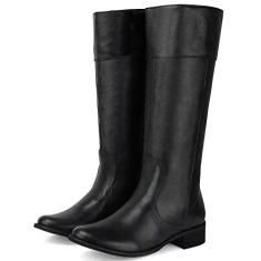 Bota Montaria Cano Alto em Couro EC Shoes